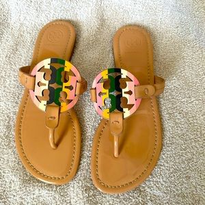 Excellent condition Tory Burch miller sandals